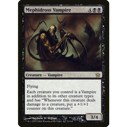 Mephidross Vampire - 5DN