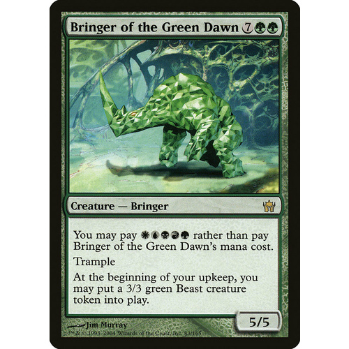 Bringer of the Green Dawn - 5DN