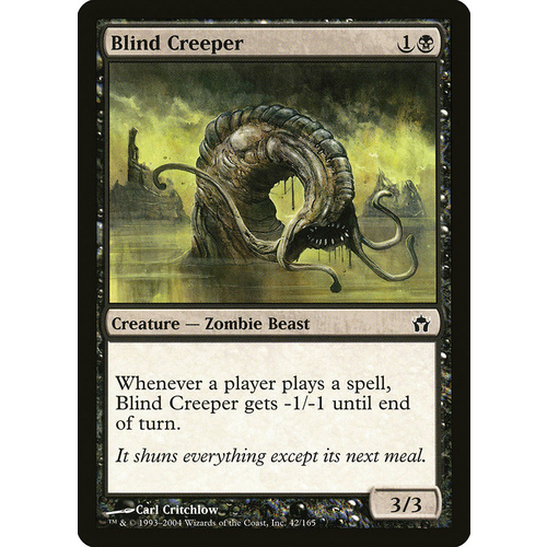 Blind Creeper FOIL - 5DN