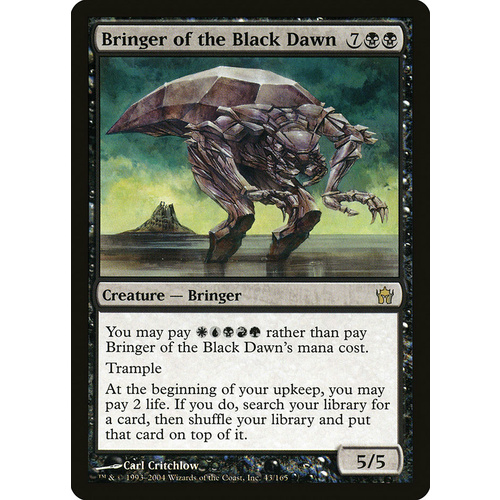 Bringer of the Black Dawn FOIL - 5DN
