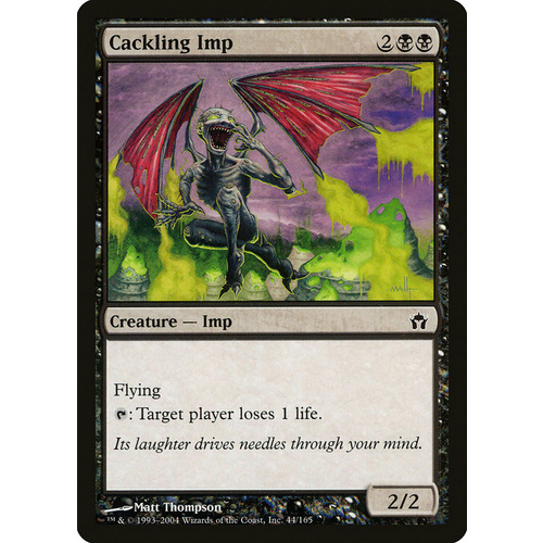 Cackling Imp FOIL - 5DN