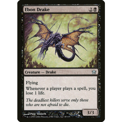Ebon Drake FOIL - 5DN