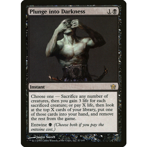 Plunge into Darkness FOIL - 5DN