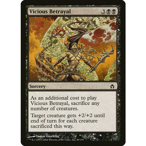 Vicious Betrayal FOIL - 5DN