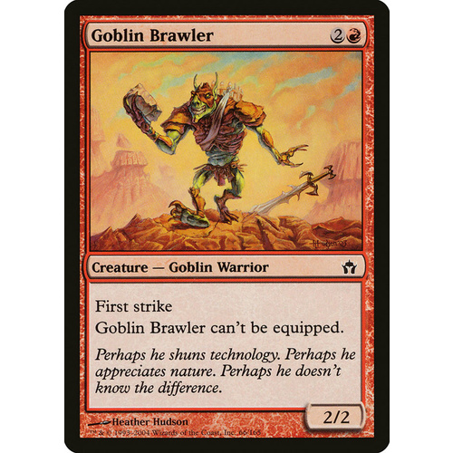 Goblin Brawler FOIL - 5DN