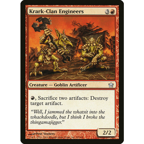 Krark-Clan Engineers FOIL - 5DN