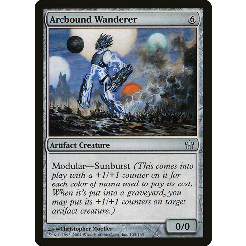 Arcbound Wanderer FOIL - 5DN