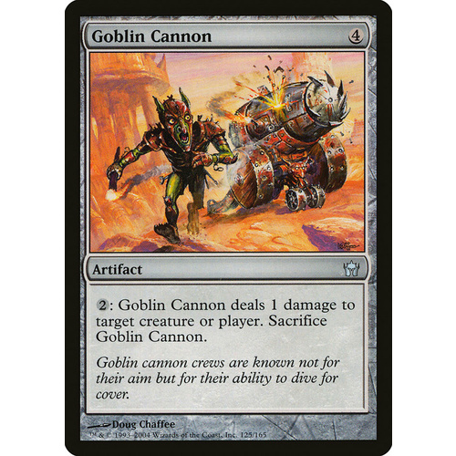 Goblin Cannon FOIL - 5DN