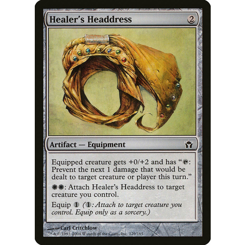 Healer's Headdress FOIL - 5DN