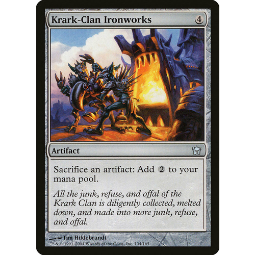 Krark-Clan Ironworks FOIL - 5DN
