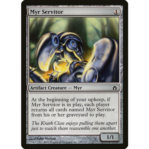 Myr Servitor FOIL - 5DN