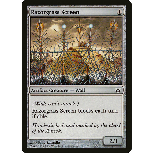 Razorgrass Screen FOIL - 5DN
