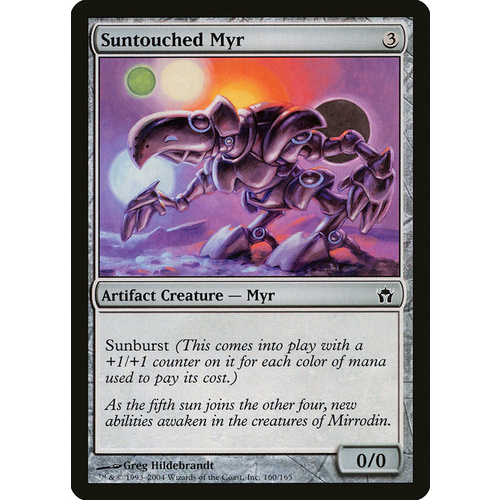Suntouched Myr FOIL - 5DN