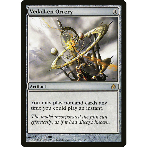 Vedalken Orrery FOIL - 5DN