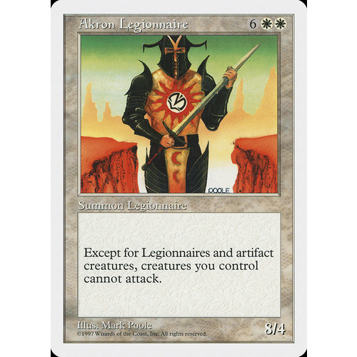 Akron Legionnaire - 5ED