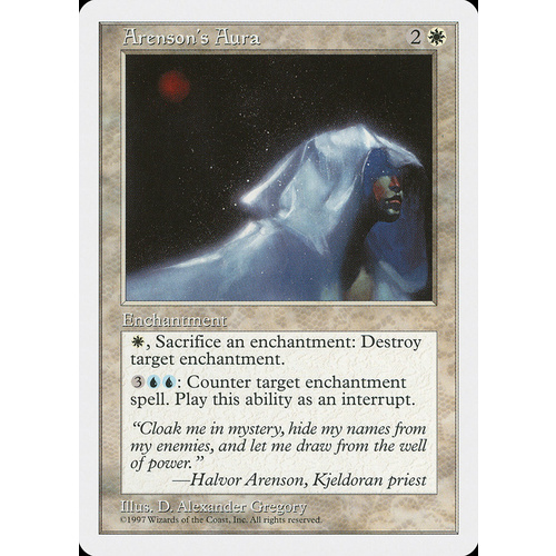 Arenson's Aura - 5ED