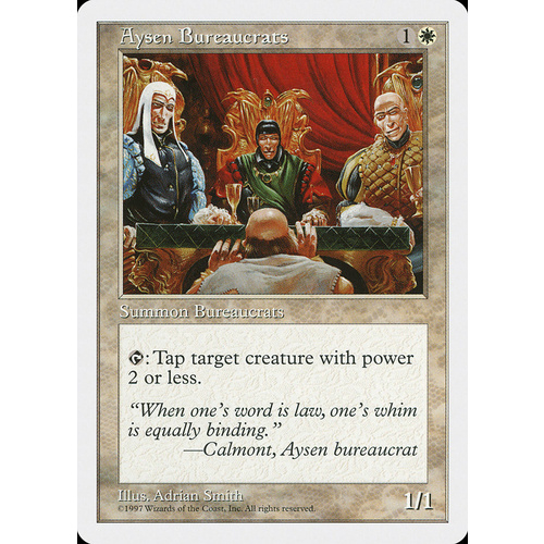 Aysen Bureaucrats - 5ED