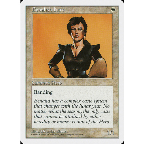 Benalish Hero - 5ED