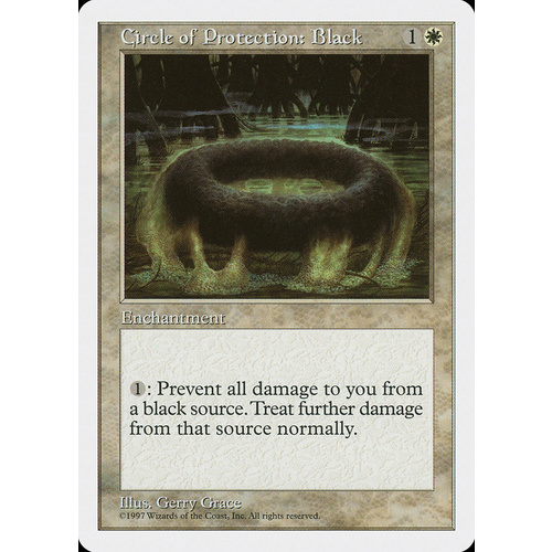Circle of Protection: Black - 5ED