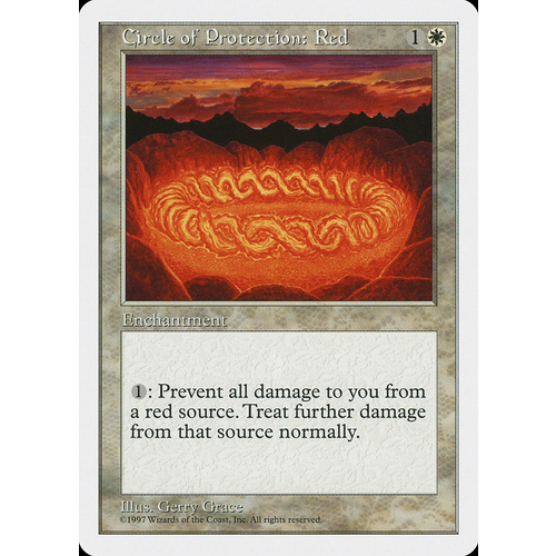 Circle of Protection: Red - 5ED