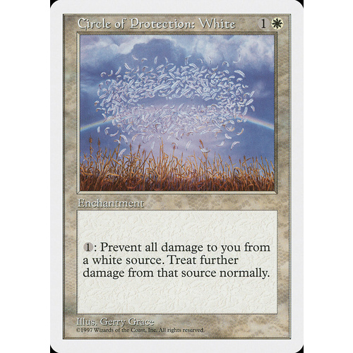 Circle of Protection: White - 5ED