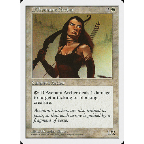 D'Avenant Archer - 5ED