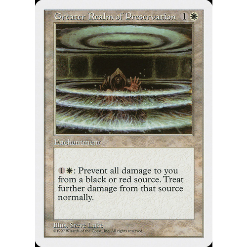 Greater Realm of Preservation - 5ED