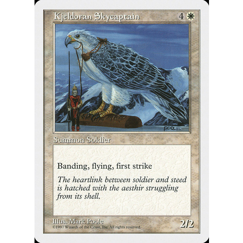 Kjeldoran Skycaptain - 5ED