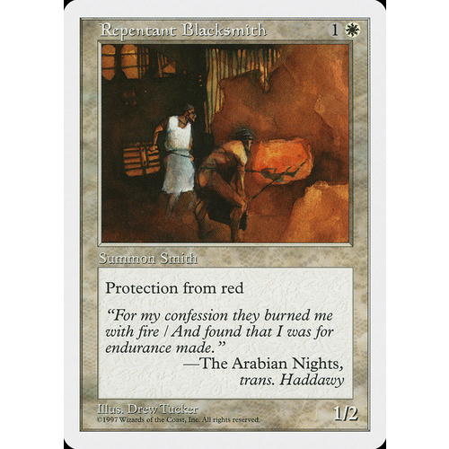 Repentant Blacksmith - 5ED