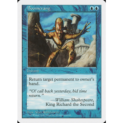 Boomerang - 5ED