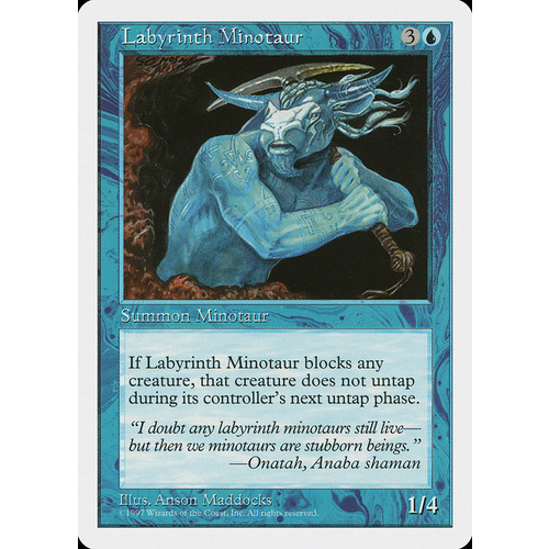 Labyrinth Minotaur - 5ED