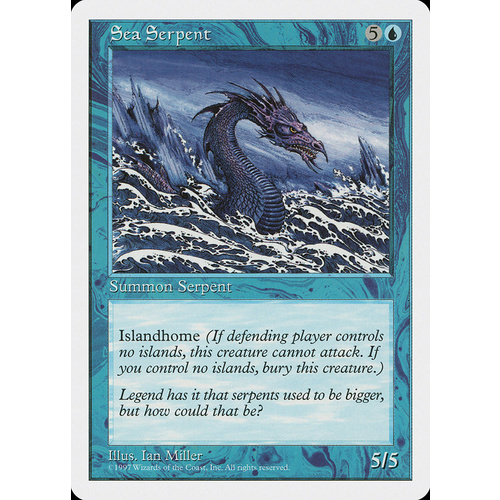 Sea Serpent - 5ED