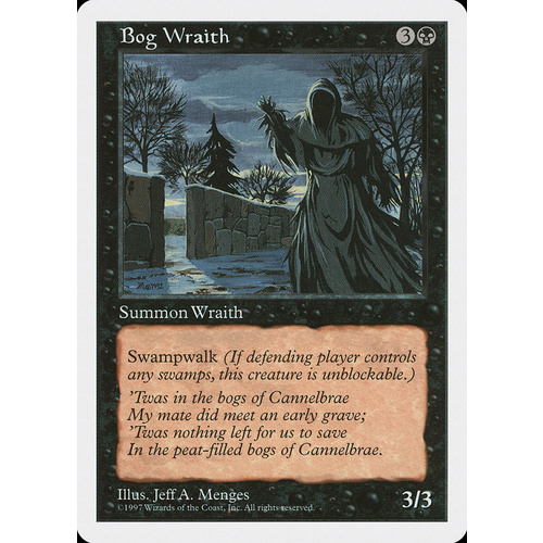 Bog Wraith - 5ED