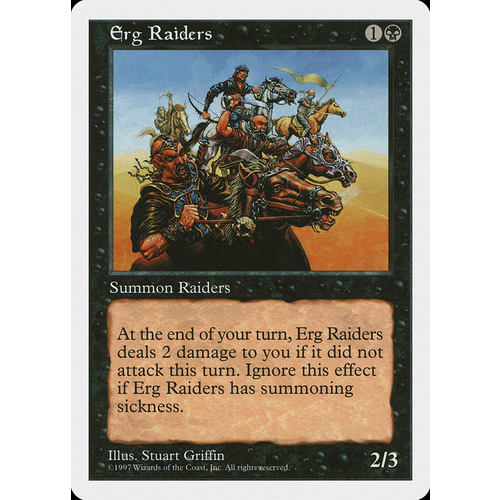 Erg Raiders - 5ED