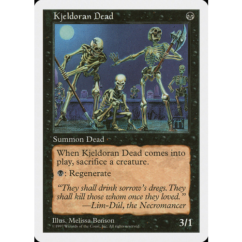 Kjeldoran Dead - 5ED