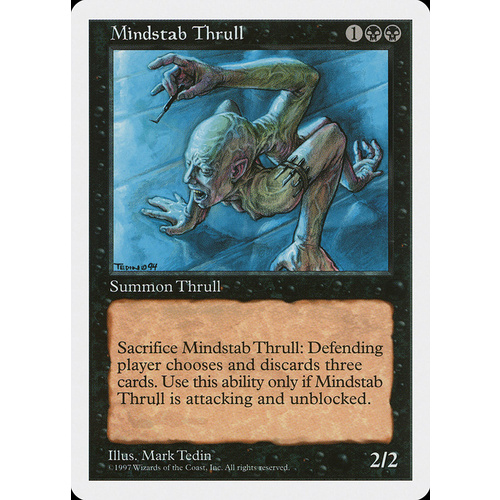 Mindstab Thrull - 5ED