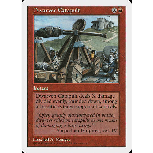 Dwarven Catapult - 5ED