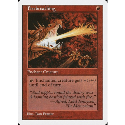 Firebreathing - 5ED