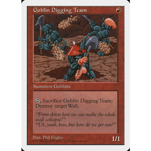 Goblin Digging Team - 5ED