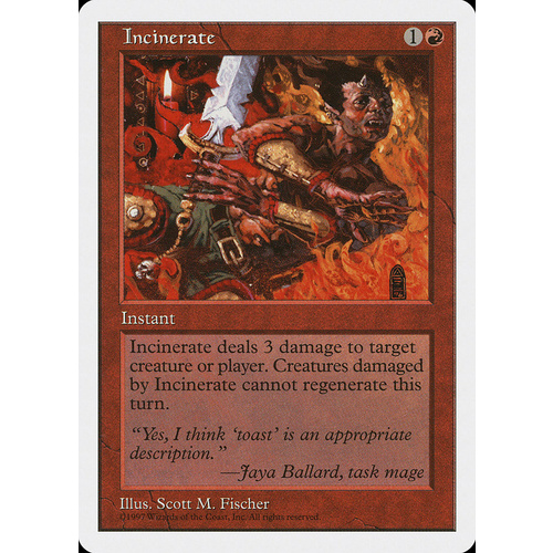 Incinerate - 5ED