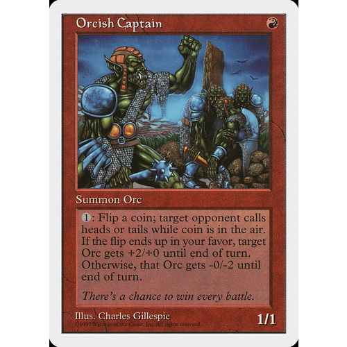 Orcish Captain - 5ED
