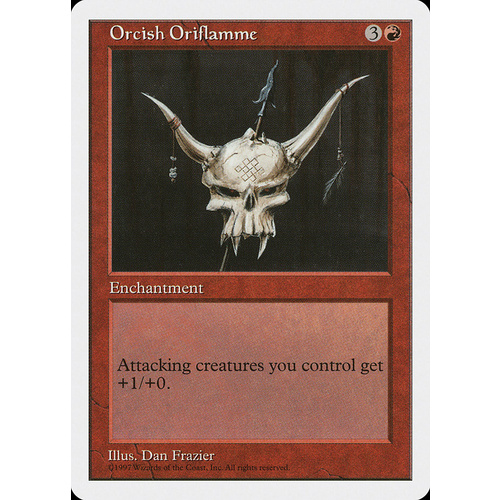 Orcish Oriflamme - 5ED