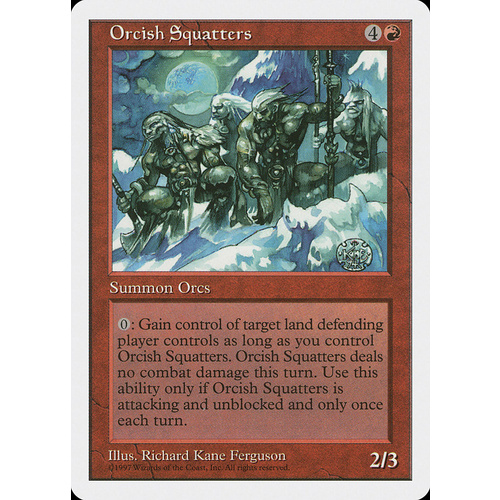 Orcish Squatters - 5ED
