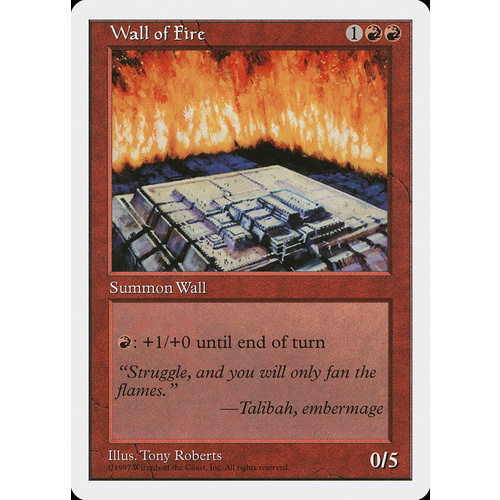 Wall of Fire - 5ED