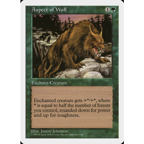 Aspect of Wolf - 5ED