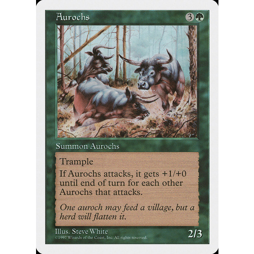 Aurochs - 5ED