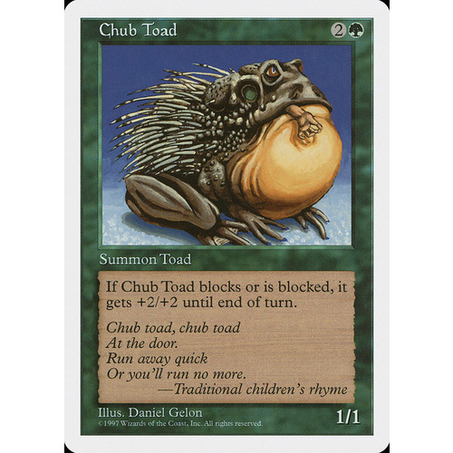 Chub Toad - 5ED