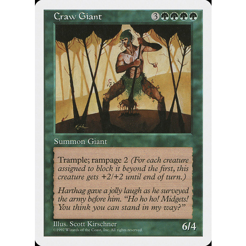 Craw Giant - 5ED
