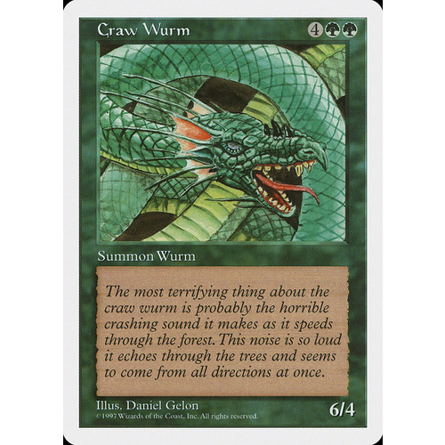 Craw Wurm - 5ED