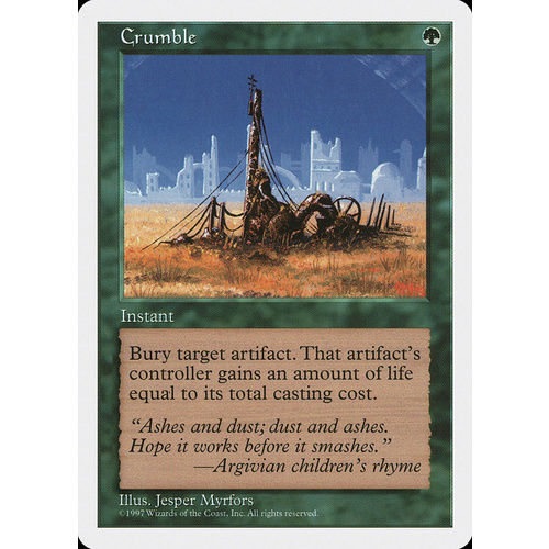 Crumble - 5ED